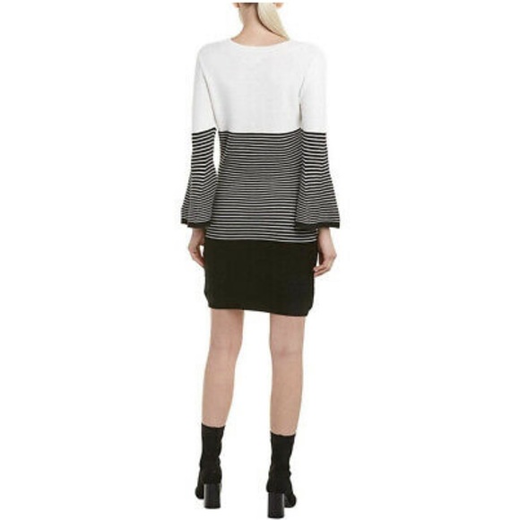 JACK by BB DAKOTA Color Block Sweater Dress w Bell Sleeves NWT - Picture 2 of 11